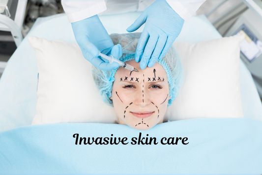 Invasive skin care