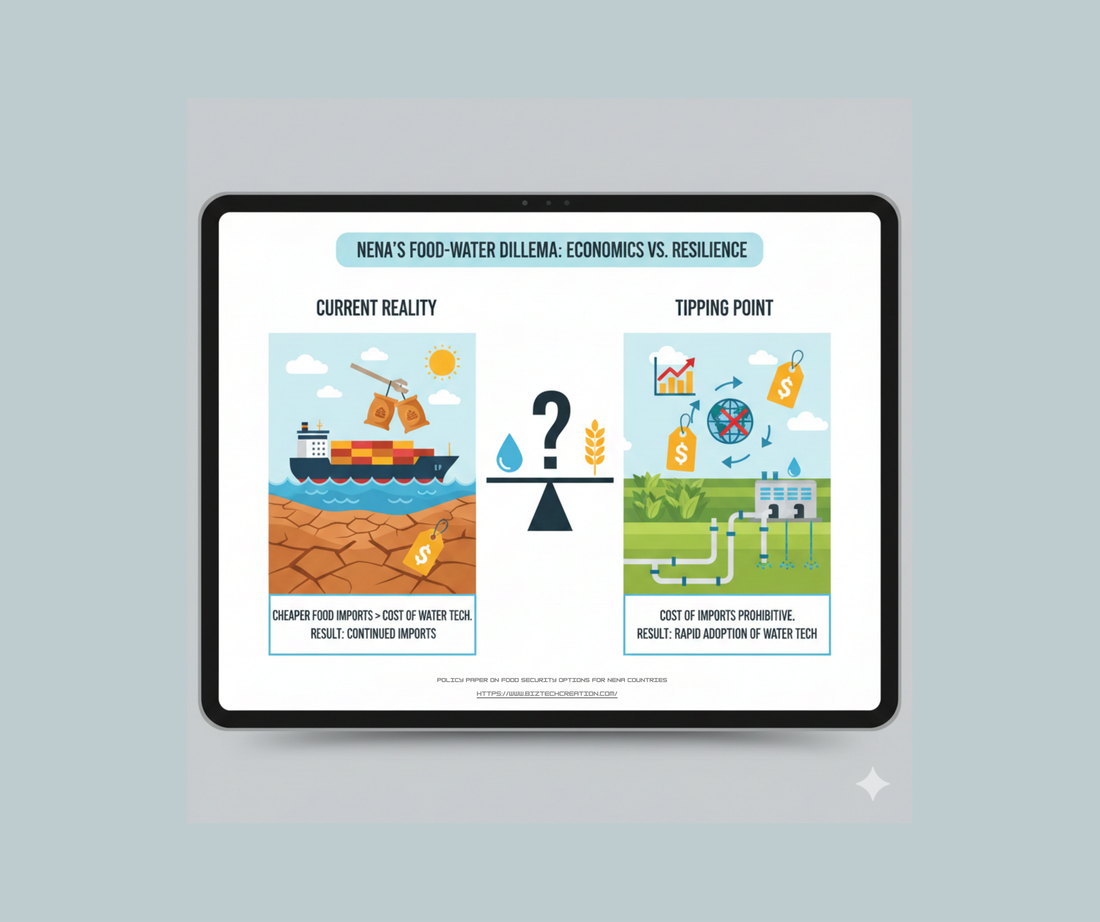 The Water-Food Nexus in NENA: Why Imports Trump Innovation (For Now)