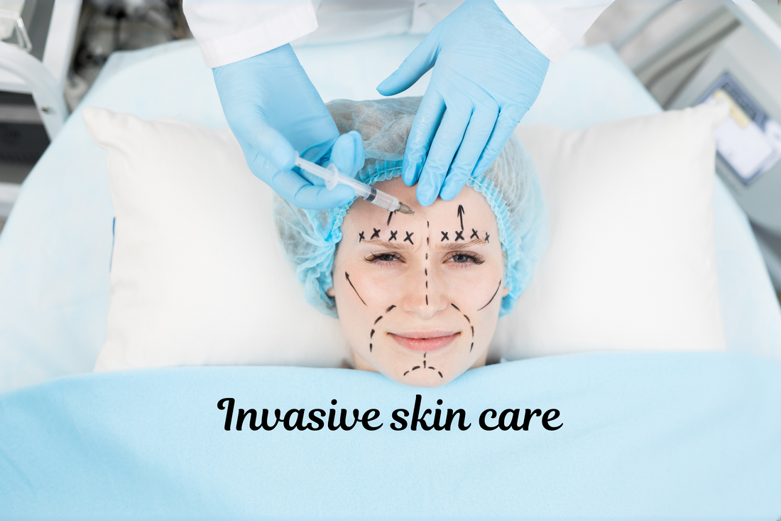 Invasive skin care